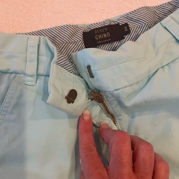 J. Crew chino shorts teal - Picture 6 of 6